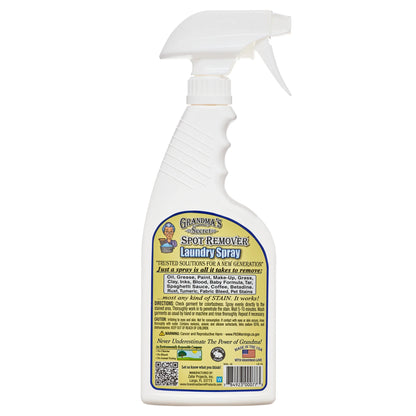 Grandma's Secret Spot Remover Laundry Spray - 16 Oz for Effortless Stain Removal!