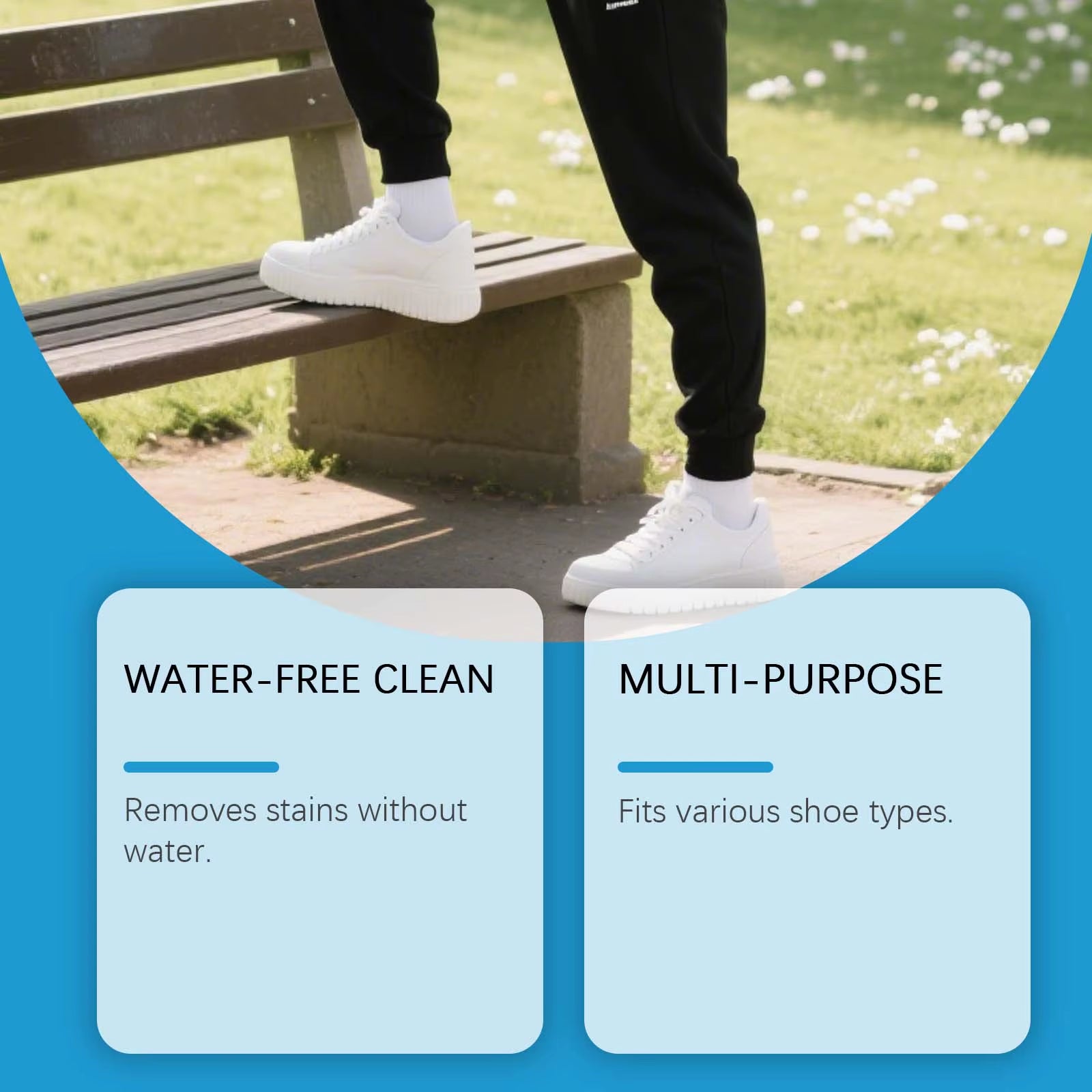 Professional White Shoe Cleaner Yellowing Remover Cream Waterless Sneaker Cleaning Kit Leather Polish Paste Shoe Care Tool 100G