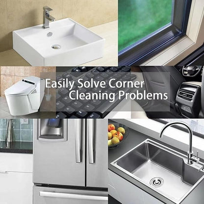 5X Hard Bristle Recess Crevice Cleaning Brush Household Tools Gap Cleaning Brush