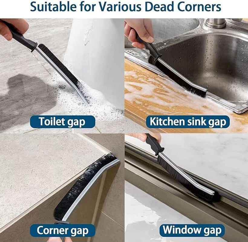 5X Hard Bristle Recess Crevice Cleaning Brush Household Tools Gap Cleaning Brush